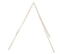 Beavorty Conectores de Postes de Madera Maciza para Carpas Infantiles y Tipi, Niños, Postes Redondos Resistentes, Estructura Modular Segura, Juego y Exterior, Piezas del Marco para Tienda