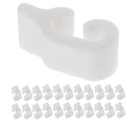 Beavorty Conectores para Jaulas de Mascotas 48 Piezas, Clips de Plástico en Color Claro para Paneles de Rejilla, Accesorios Aplicables para Armarios y Corral Modular, Solución