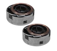 Beavorty Conjunto 2 Resortes Helicoidales de Retorno para Taladro de Columna, Resorte de Alimentación y Retorno de Acero Cromado, Accesorio Compatible para Taladros de Mesa y Prensa