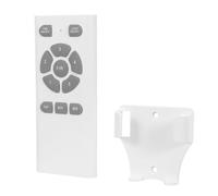 Beavorty Control Remoto para Ventilador y Luz de Techo con 5 Velocidades, Temporizador y Alcance Inalámbrico, Estructura de Plástico, Uso en Sala y Dormitorio