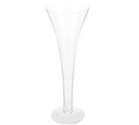 Beavorty Copa de Martini de Vidrio Transparente 290 Ml, Copa de Cóctel Creativa Tipo Trompeta para Bar y Fiestas, Vaso Alto Reutilizable para Bebidas y Celebraciones