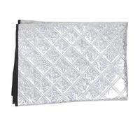 Beavorty Cubierta Protectora Aislante para Refrigerador y Congelador Tipo Arcón, Tela Oxford y Aluminio, Aislamiento Térmico y Resistente al Agua para Uso Exterior