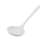 Beavorty Cucharón Colador de Silicona 100% Alimentaria Resistente al Calor, Ranurado para Ollas Antiadherentes, Tamaño Mediano, Utensilio de Cocina Versátil para Pasta y Sopas, 1 Pieza