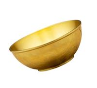 Beavorty Cuenco de Agua Budista de Latón Grande Cuenco Tibetano para Suministro Budista de Cobre y Ritos del Agua Adecuado para Templo y Sala de Yoga