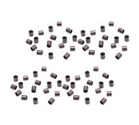 Beavorty Cuentas de Tubo de Cobre Antiguo 2 Mm 1500 Piezas Pack para Hacer Joyas Accesorios de Bricolaje Espaciadores para Collares y Pulseras DIY Material Artesanal