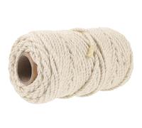Beavorty Cuerda de Sisal para Rascador de Gatos 4 Mm 50 M Cuerda Resistente para Árbol de Gatos Multifuncional Olor para Bricolaje