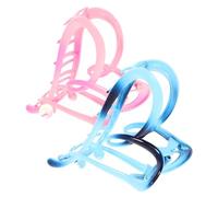 Beavorty de Corazón Grandes para Cabello Grueso de Mujer Decorativas para El Cabello Juego de Herramientas de Peinado con Forma de Corazón No Hueco