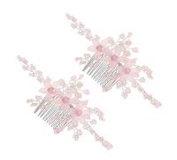 Beavorty de Novia Artesanal con Cristales Acrílicos Brillantes para Boda y Damas de Honor Accesorio Ligero y Cómodo para