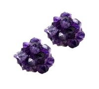 Beavorty Decoración Natural Crysatl Natural Uruguay Piedras De Cristal Naturales Piedra En Bruto Racimo De Amatista Piedra De Cristal Adorno De Cristal Piedras Crisatl Uruguay Amatista