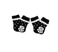Beavorty Desgaste del Pie del Perrito Cubierta De La Pata De Perro Calcetines Estampados Perro Cachorro Pata Protector De La Almohadilla De La Pata Calcetines para Mascotas Anti Caída