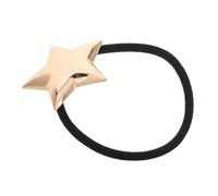 Beavorty Diadema Con Estrella De Cinco Puntas Manguito De De Caballo Lazos Para El Cabello Manguitos De Pelo Para Colas De Caballo Portavoz Corbatas Elásticas Aleación Golden