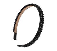 Beavorty Diadema Cuentas de Cristal Vintage Decoración Exquisita para Tocado Accesorio Cabello de Mujer Diadema de Moda para Fiesta