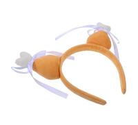 Beavorty Diadema De Muslo De Pollo De Peluche Accesorio Divertido Para Disfraces Para Fiestas Infantiles De Acción De Gracias Banda Cabello Novedosa