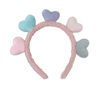 Beavorty Diadema De Para Niñas Accesorio Decorativo De Fiesta Para San Valentín Diadema Rosa Con Diseño De Para Celebraciones Especiales