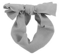 Beavorty Diadema Lazo Doble para Perros Pequeños, Accesorio Gris para Mascotas, Tocado Ajustable para Fiesta y Uso Diario, Diadema para Cachorro, Lazo Decorativo para Pelo de Perro