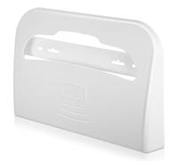 Beavorty Dispensador Minimalista de Plástico Fundas de Inodoro para Asiento de Blanco Gran Capacidad y Mantenimiento Fácil Moderno para Baño