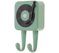 Beavorty Dispositivo Antipérdida para Llaves Alarma de Sensor Infrarrojo, Gancho Decorativo de Pared sin Perforaciones, Recordatorio de Voz Grabado para Cocina, Sala y Hogar, Color Verde