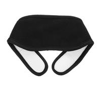 Beavorty Envoltura de Aceite Cuello Reutilizable de Tejido Negro, Diseñada Ergonómicamente para Dormir y Cuidado Aceites Esenciales