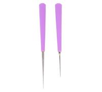 Beavorty Escariador para Cuentas Artesanales 2 Piezas (tamaño 1 y 2) Herramienta Perforadora de Joyas Mango Plástico Antideslizante para Bricolaje y Manualidades de Abalorios