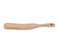 Beavorty Espátula Plana de Madera para Mezclar Masa Madre Cuchara de Madera Grande Multifuncional Utensilio de Cocina Resistente para Hornear y Repostería Herramienta para Reutilizable