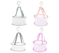 Beavorty Esponja Facial Para Maquillaje Juguetes Tendedero De Malla Tendedero De Lavandería Tela De Esponja Red De Secado De De Belleza 4 Uds