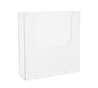 Beavorty Estante Colgante para Archivos A5 Transparente, Organizador de Documentos y Folletos de Plástico para Oficina, Expositor de Libros y Soporte para Papeles, Adecuado para Gestión