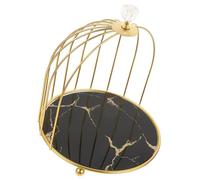Beavorty Estante De Maquillaje Organizador De Belleza Almacenamiento De Productos De Belleza Estilo Jaula De Pájaros Para Dormitorio