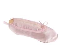 Beavorty Estuche para Bolígrafos y Artículos Pequeños Cremallera, Bolsa de Tela Diseño de Zapato de Ballet, Accesorio Práctico para Mujeres y Amantes del Ballet en Actividades Diarias