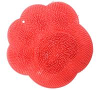 Beavorty Exfoliante De Pies Para Ducha Almohadilla De Masaje Resistente Montaje Ventosa Autocuidado Decorativo