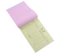 Beavorty Formulario de Recibo de Entrega Manuscrita de 3 Partes sin Papel, 60 Páginas Claras y Campos Estandarizados para Oficina