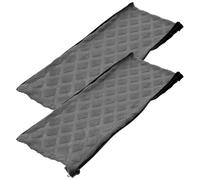 Beavorty Funda Elástica para Reposabrazos de Silla Gamer Gris Medio, Protector Antideslizante para Sillas de Oficina y Gaming, Acolchado Flexible para Brazo, Adecuado para Uso en Oficina