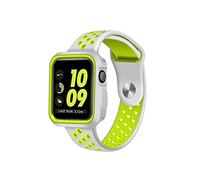 Beavorty Funda Protectora Para Reloj Carcasa Silicona y Antichoque Para Color Amarillo Fluorescente