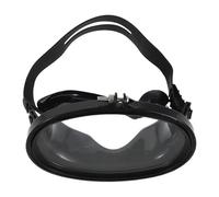 Beavorty Gafas de Buceo Lente Única HD Antivaho para Pesca y Snorkel, Marco PP Negro, Cristal Templado de PVC, Máscara de Natación para Adultos y Adolescentes, Equipo de Deportes Acuáticos