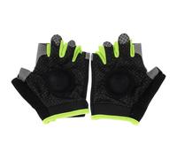 Beavorty Guantes de Entrenamiento para Baloncesto Infantiles, Control Antideslizante, Diseño Ergonómico Muñequeras, Color Verde y Negro, Equipo de Agilidad para Manejo y Drible en Deportes