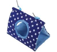 Beavorty Hamaca Colgante para Jaula de Pájaros Pequeña S, Nido Cálido y Transpirable para Loros, Cama de Felpa Resistente al Agua, Adecuado para Mascotas Pequeñas y Descanso en Jaulas