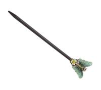 Beavorty Horquilla Clásica Hecha Mano para Bollo Hanfu Horquilla Tradicional Flores Pelo para Ceremonias Tradicionales