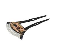 Beavorty Horquilla para El Pelo para Mujer Horquilla para Moño para Fiesta Vida Cotidiana Tocado de Novia Antiguo Grulla de