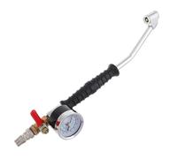 Beavorty Inflador de Neumáticos con Manómetro y Manguera de Extensión para Medición Precisa en Ruedas de Camión, Adecuado para Uso Profesional y Doméstico Color Aleatorio