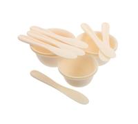 Beavorty Juego de 12 Piezas Kit de Mezcla para Mascarillas Faciales con 6 Tablas Aplicadoras y 6 Cuencos en Tamaños Grande, Mediano y Pequeño para Cuidado Profesional y Casero
