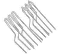 Beavorty Juego de 6 Puntas para Pirograbado, Puntas de Repuesto para Herramientas de Quemar Madera, Material de Hierro, Alta Resistencia, Compatibles Bolígrafos Pirograbadores