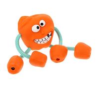 Beavorty Juguete para La Dentición del Perro Juguete para La Dentición De Mascotas Juguete Interactivo para Perros Juguete para Masticar Cachorro Pet Toy Caucho Bola De Amarre Alimento