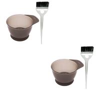 Beavorty Kit De 2 Tintes Para El Cabello De Grado De Salón Juego Completo Para Teñir Pincel Tazón Para El Cabello Fácil Aplicación 2 Piezas X 2