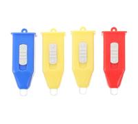 Beavorty Lámpara de Prueba de Gafas Antiazul 4 Piezas Luz de Detección de Plástico y Gafas Filtro Luz Azul para Evaluación de Lentes Protección Visual Uso Escolar y Oficina Color Aleatorio