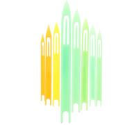 Beavorty Lanzaderas de Red de Pesca y Lanzaderas de Tejido para Reparación, Herramienta Ligera y Portátil para Aficionados Pesca, Práctica para Reparar Redes en Actividades Color Aleatorio