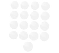 Beavorty Lente de Reloj Redonda Plana Cristal Transparente Resistente Repuesto para Reparación Joyeros Diámetro 35-45 Mm 21 Piezas