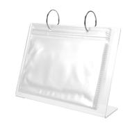 Beavorty Libro Para Guardar De Uñas Expositor Transparente Para Salón y Doméstico Organizador De Tarjetas De Muestra De Color y Uñas Postizas