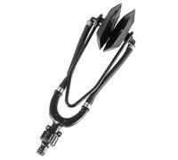 Beavorty Limpiador de Motor Fueraborda de Acero Doble Tubo y Cabezal Rectangular, Accesorio para Limpieza Marina Conexión Rápida para Motor Barco y Eliminación de Sal, Limo y Arena