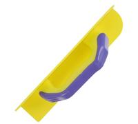 Beavorty Llana de Plástico Amarilla para Aplicar Yeso y Cemento Acabado Liso y Uniforme, Herramienta Manual para Esquinas Interiores en Albañilería y Construcción