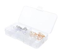 Beavorty Llevando Conjunto De Armadura De Uñas Postizas Uñas Postizas Para Mujeres Kit De Uñas Para Salón De Doméstico Fácil De Limpiar y Reemplazar Desmontables Con Anillos