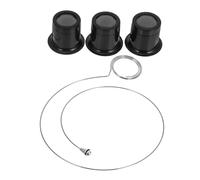 Beavorty Lupa De Joyería Clip Multifuncional Lente De Aumento 5X 10x 15x Acero Inoxidable para Joyeros Revisión De Relojes Lectura Detalle Desmontable